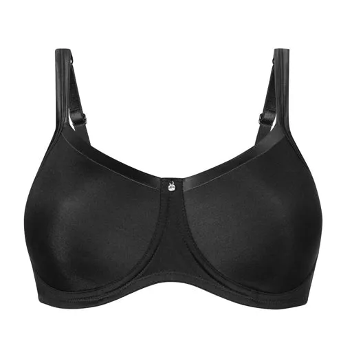 Amoena Lara Satin Mastectomy Bra Sand