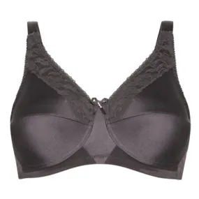 Amoena Nancy Mastectomy Bra Dark Grey