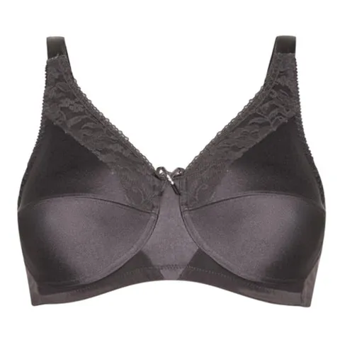 Amoena Nancy Mastectomy Bra Dark Grey