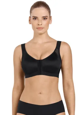 Back Support Posture Corrector Wireless Bra - Black