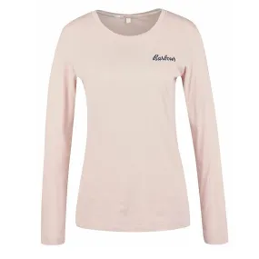 Barbour Womens L/S Edie Tee Light Pink