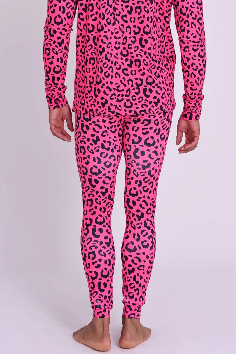 Baselayer Pant - Hotel California Pink Leopard Men's