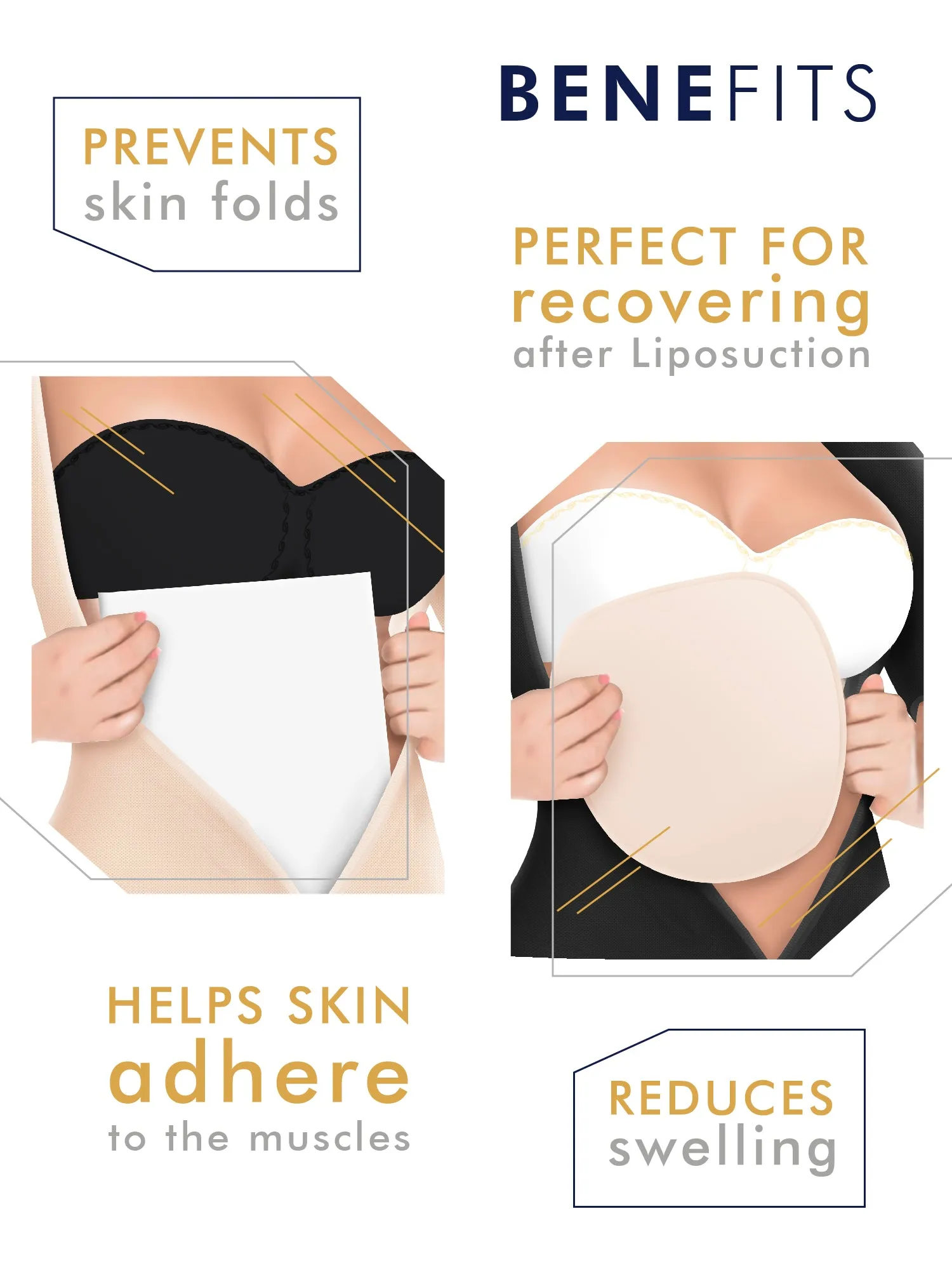 Be Shapy | MariaE 9182 Colombian Shaper Bodysuit After Surgery   Lipo Ab Board and Liposuction Foam