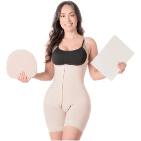 Be Shapy | MariaE 9182 Colombian Shaper Bodysuit After Surgery   Lipo Ab Board and Liposuction Foam