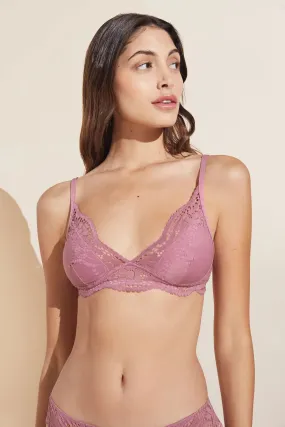 BEATRIX Bralette in Foxglove