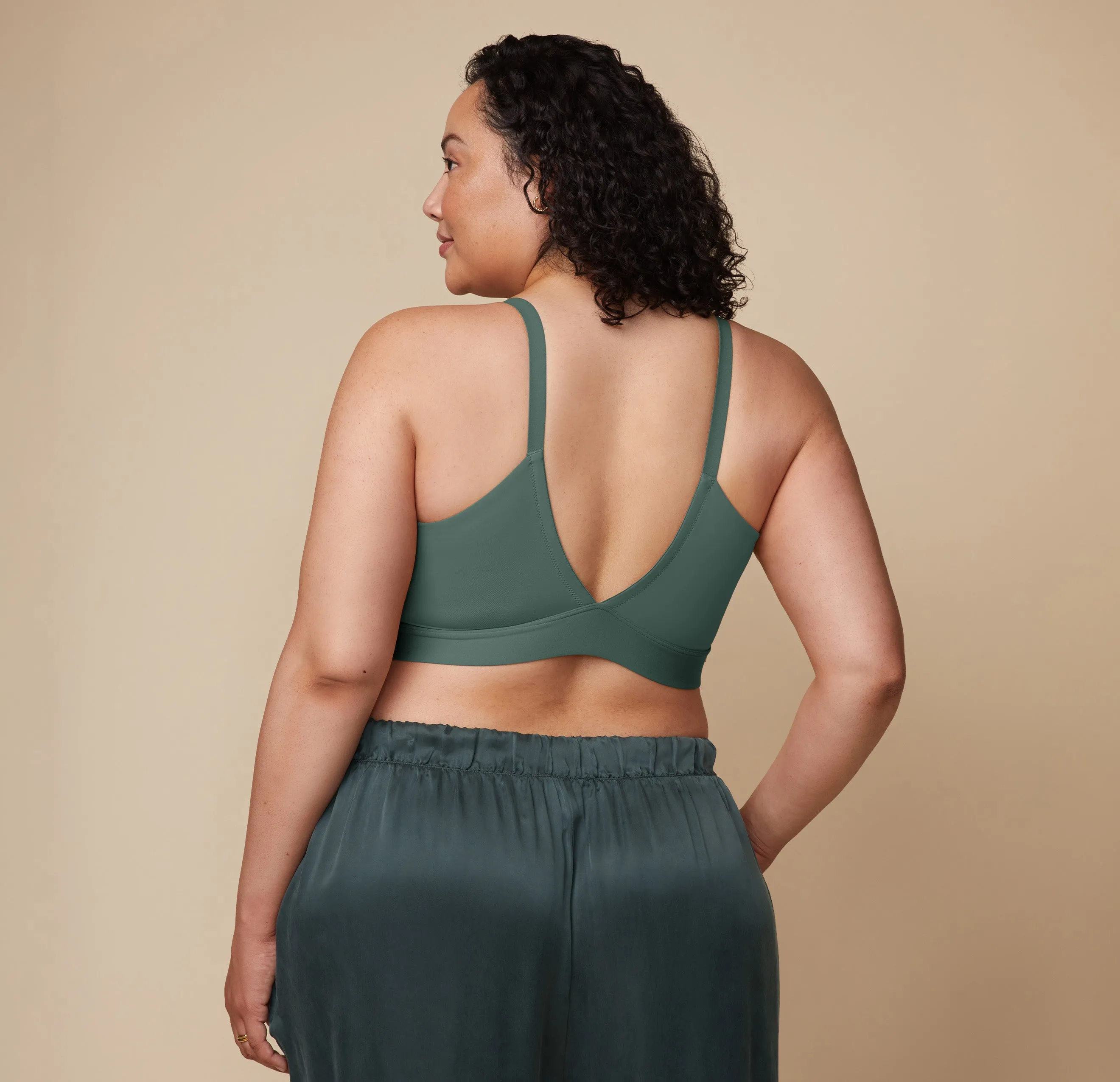 Bliss Triangle Bralette - Rainforest