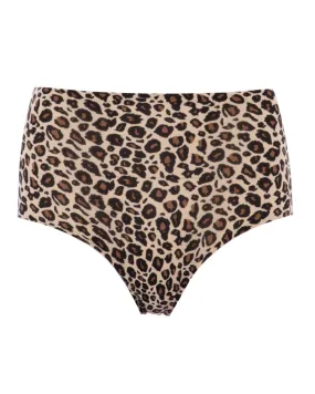 Chantelle Leopard Print Seamless One Size Fits All Brief