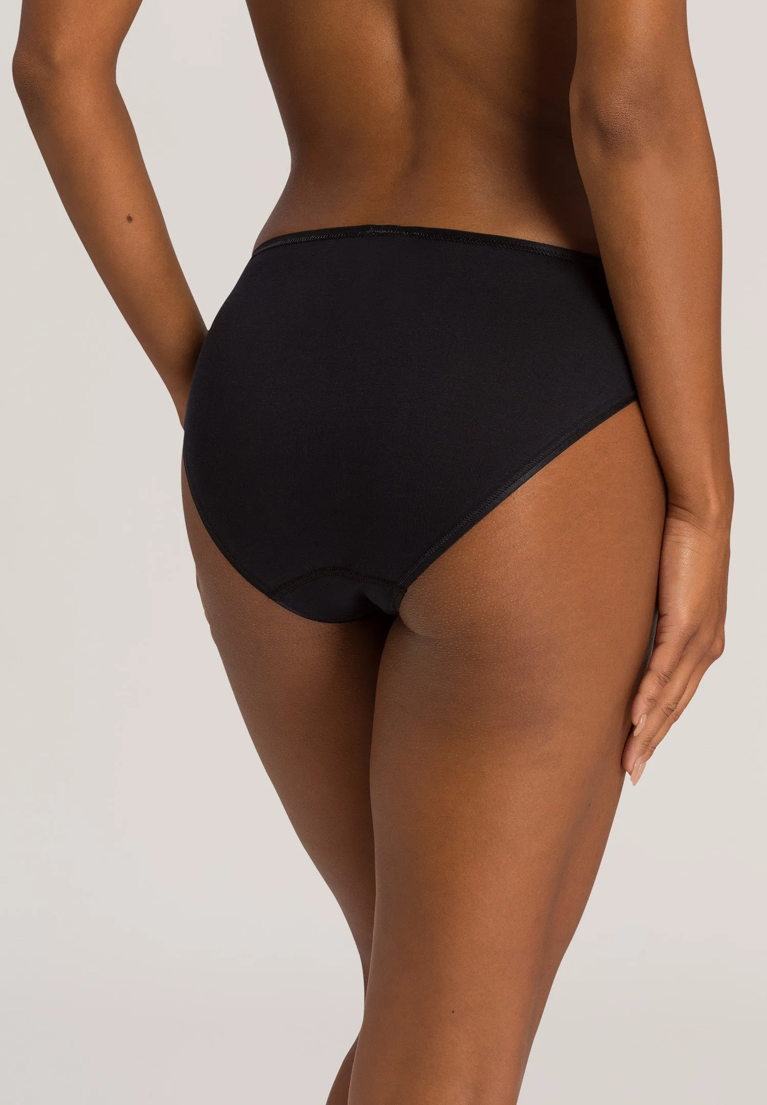 Cotton Seamless Midi Briefs