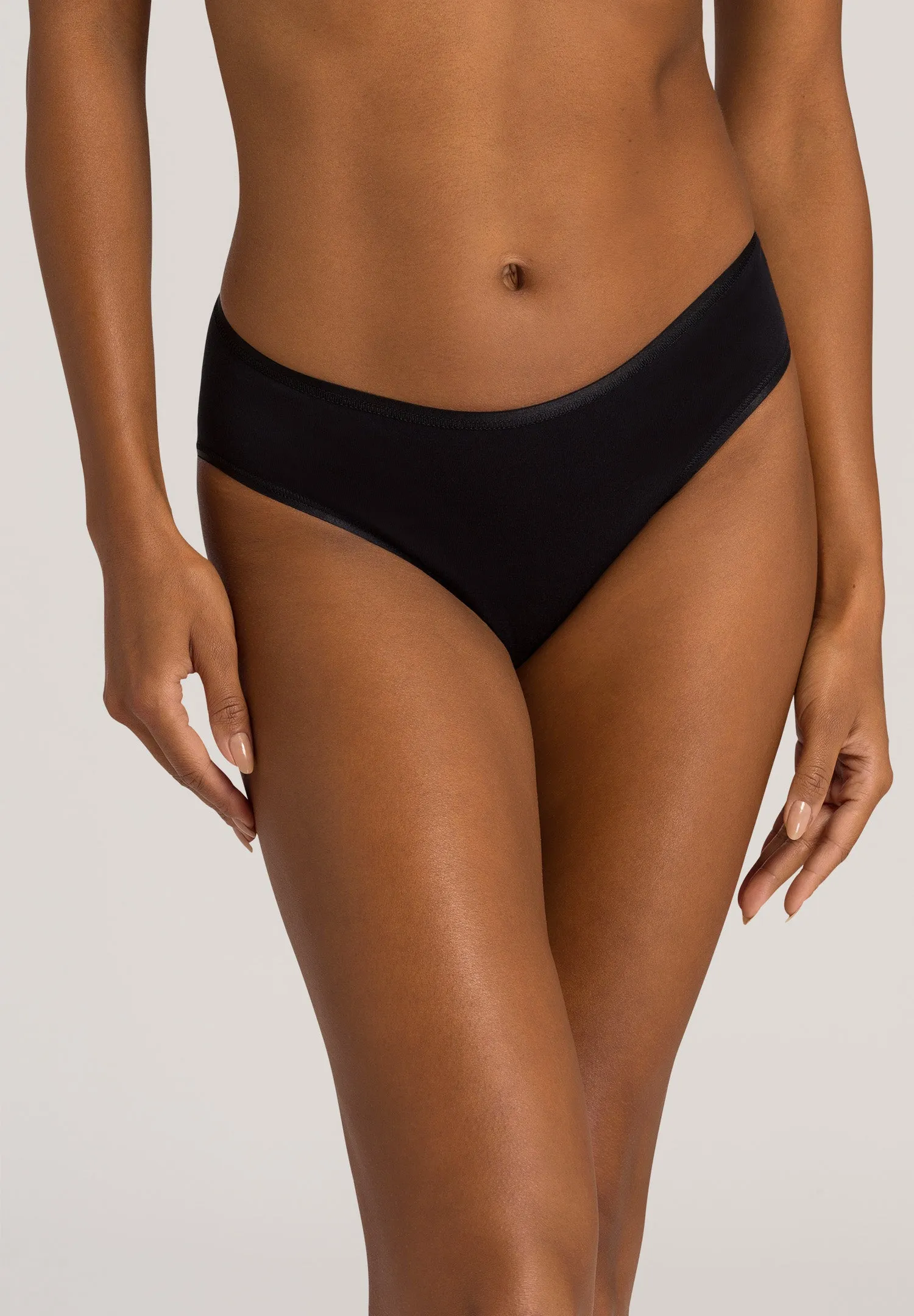 Cotton Seamless Midi Briefs