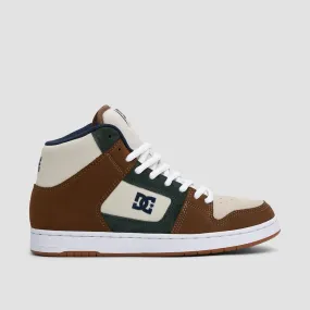 DC Manteca 4 Hi S Shoes - Brown/Brown/Green