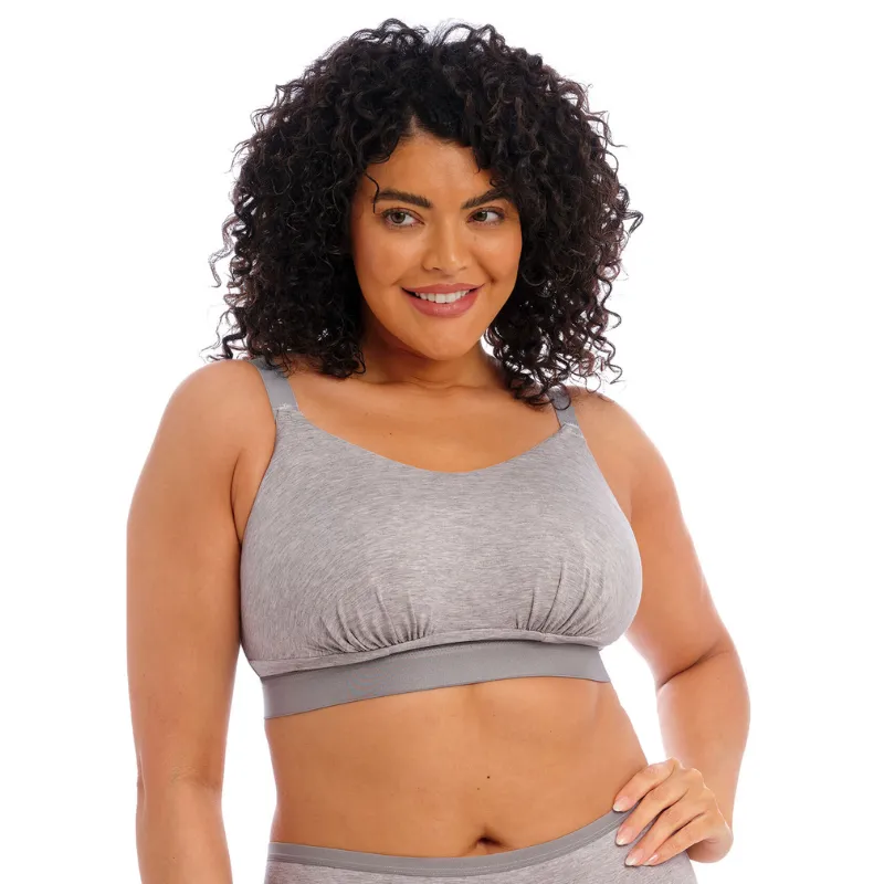 Elomi Downtime Bralette Grey Marl