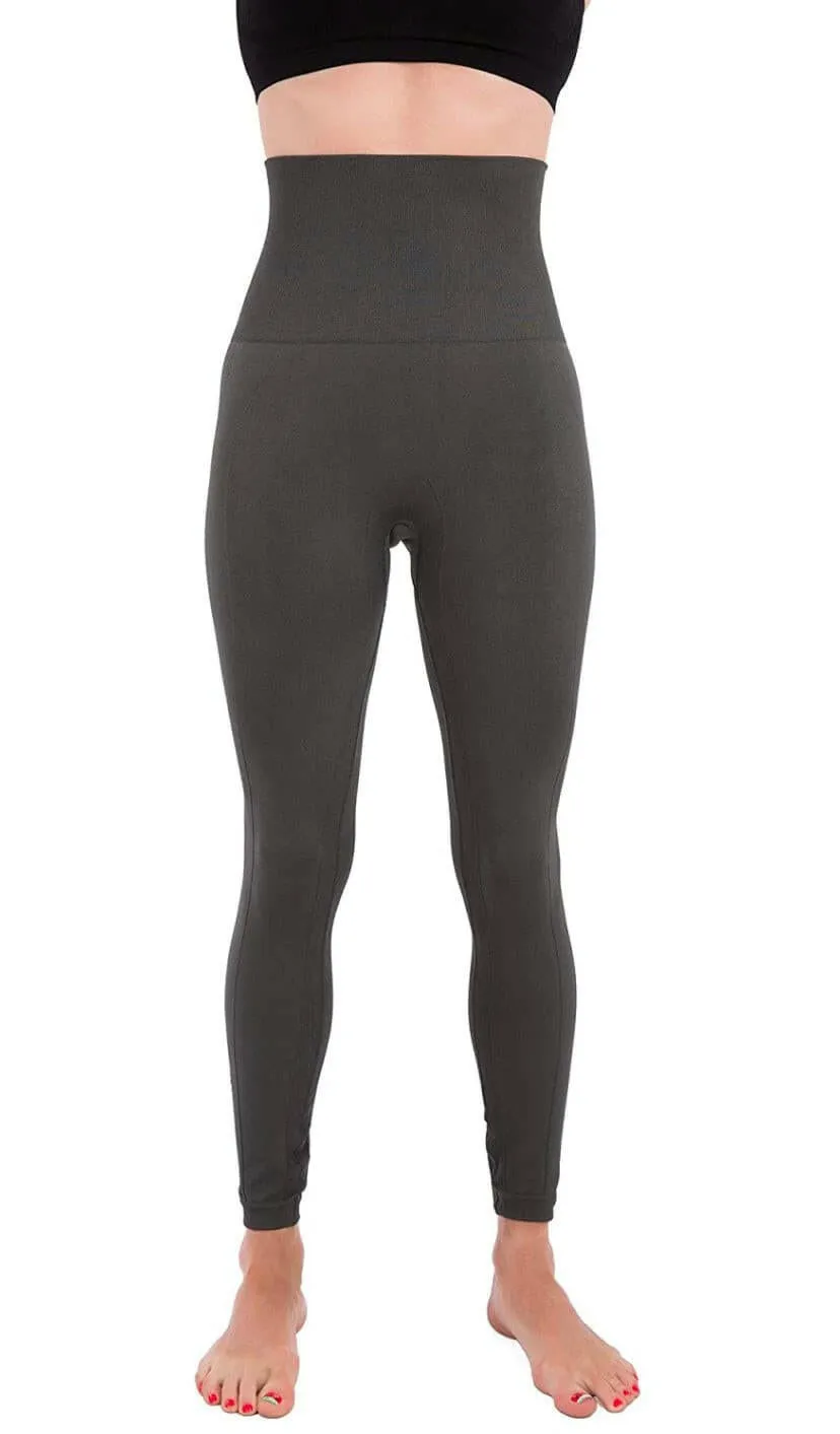 High-quality leggings with a thick waist and tummy compression by Homma