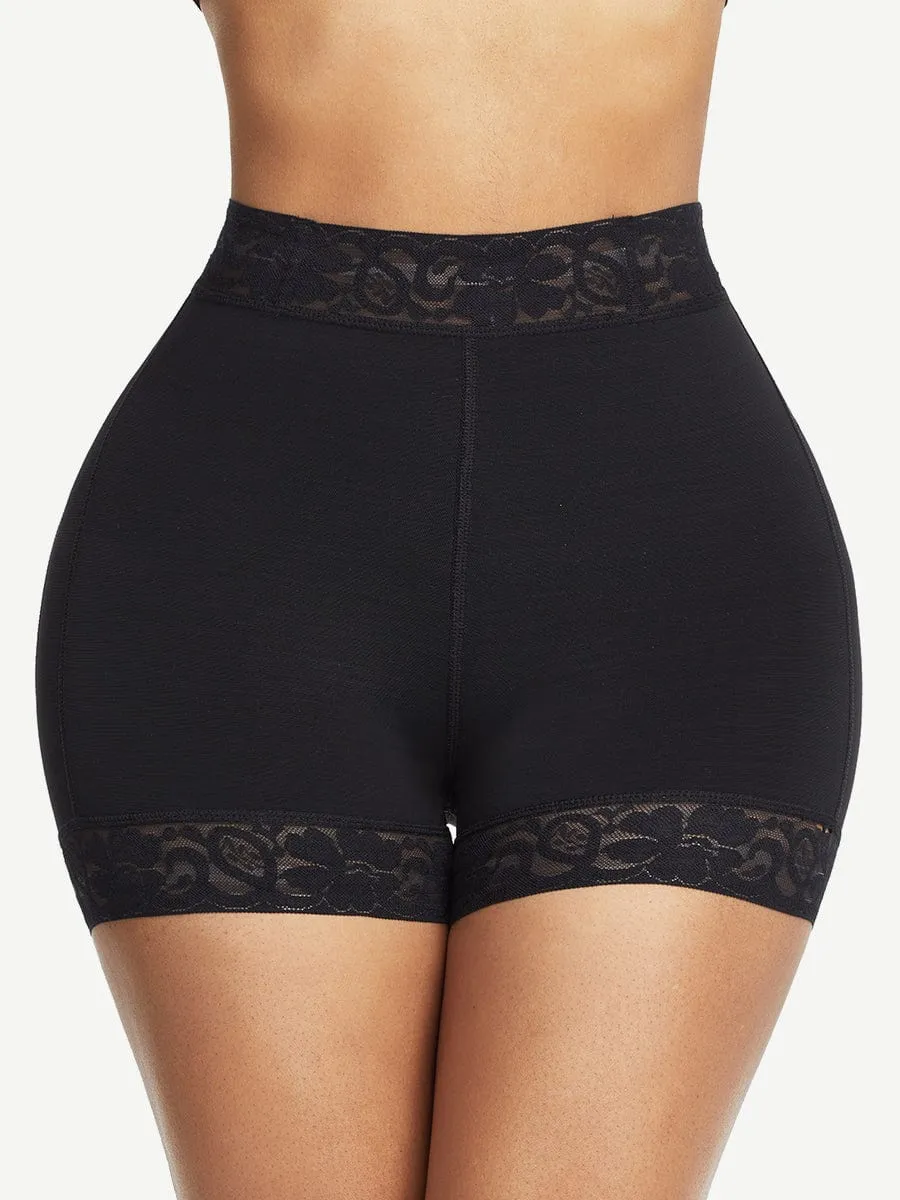 High Waisted Butt Enhancer Panty - Skin