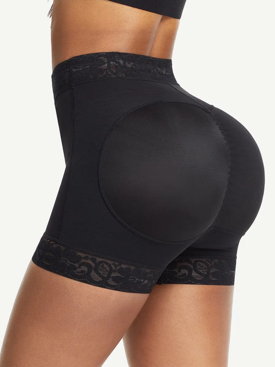 High Waisted Butt Enhancer Panty - Skin