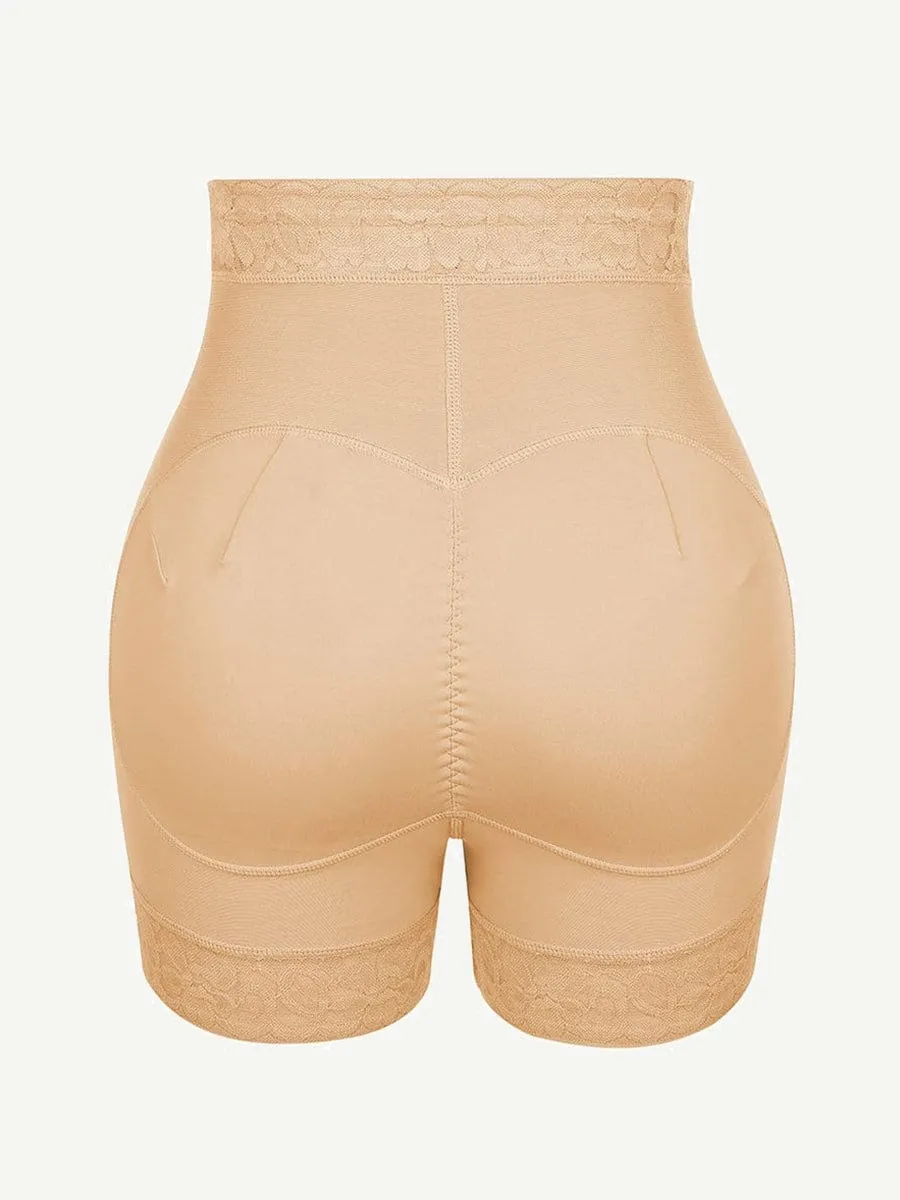 High Waisted Butt Enhancer Panty - Skin