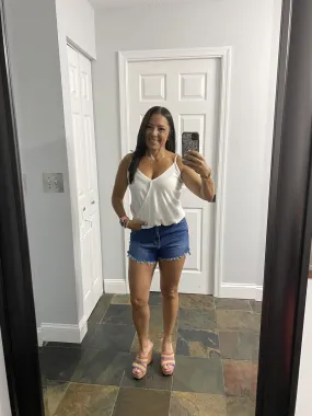 High Waisted Jean Shorts