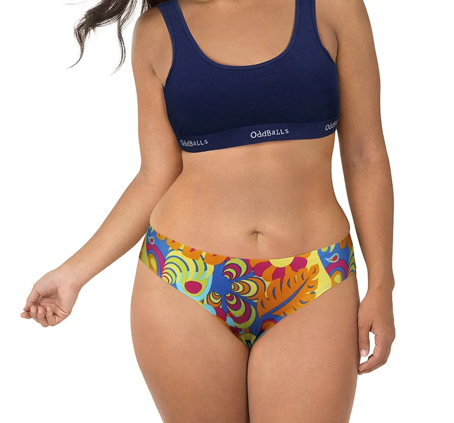 Hippy Jungle - Seamless Brazilian Briefs