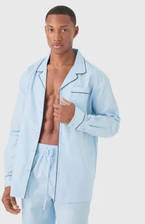 Lazy Legend  | Blue Lounge Wear Set | 100% Cotton