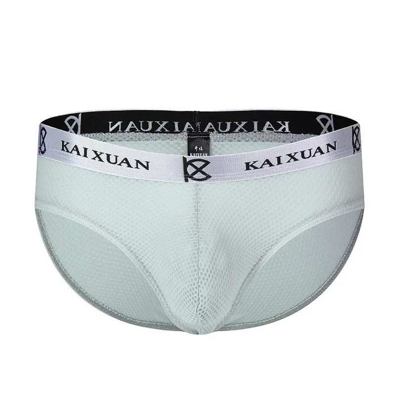 Men's Underwear Ice Silk Mesh Briefs