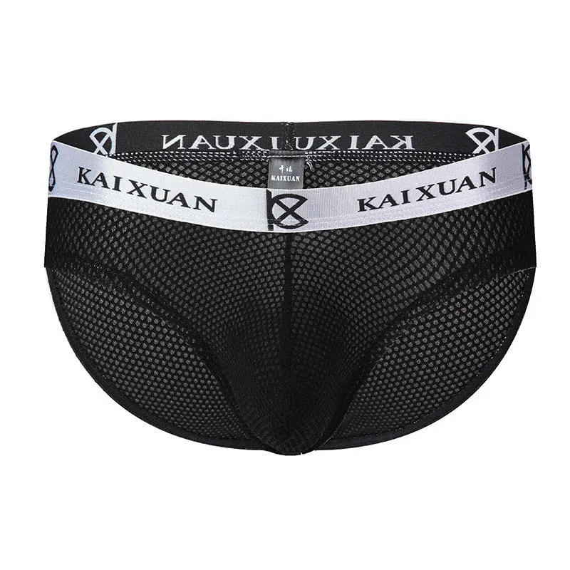 Men's Underwear Ice Silk Mesh Briefs