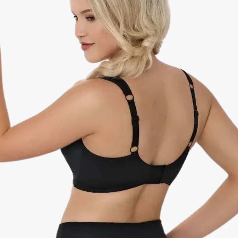 Nessa Soft Sports Bra Black