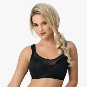 Nessa Soft Sports Bra Black