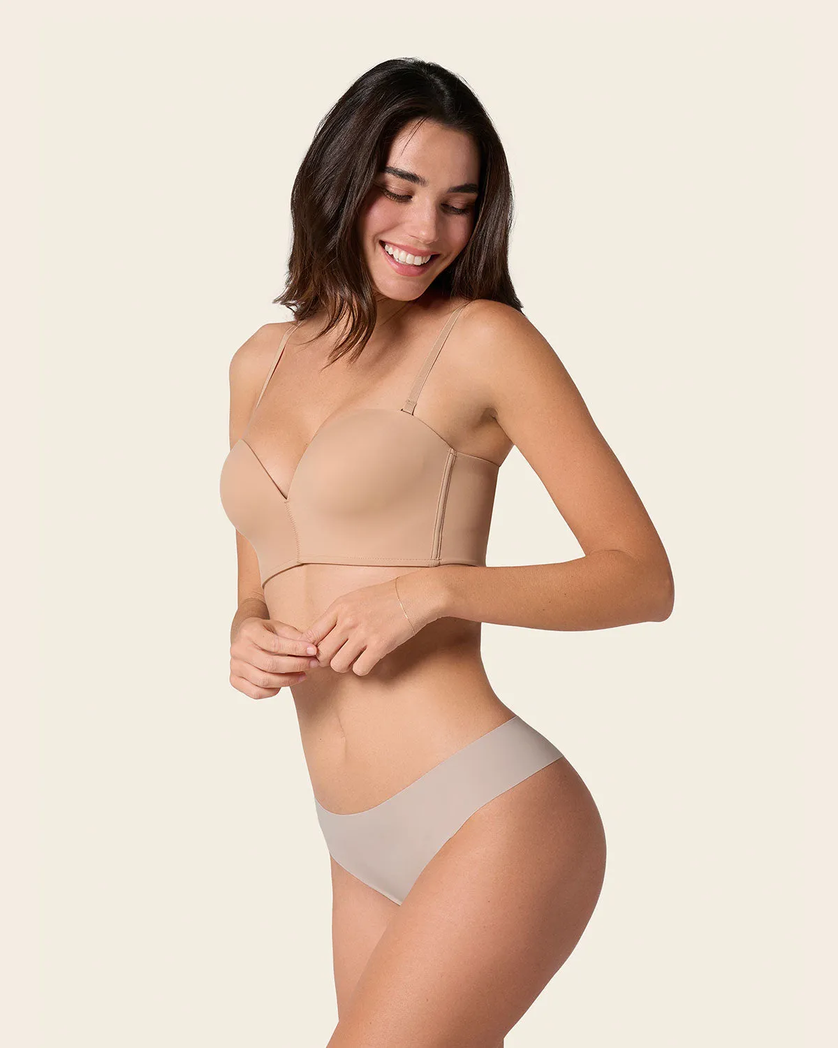 Next Generation Antigravity Wireless Strapless Bra