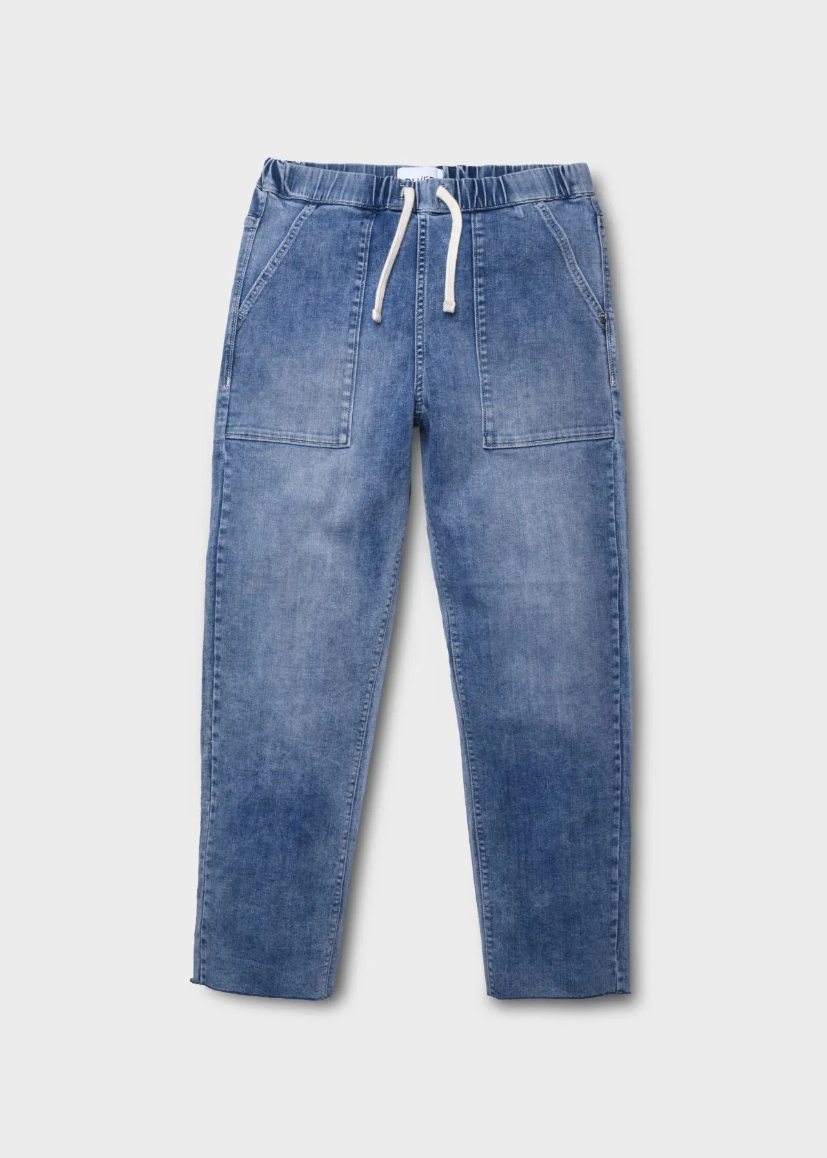 Performance Denim Harbour Pant - Light Stone