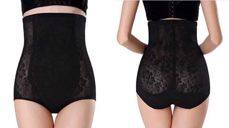 Pop Sexy Ladies' High Waist Cotton Shapewear For Butt Lift & Tummy Sliming