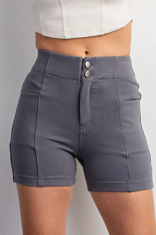 Rae Mode Cotton Stretch Twill Short Pant