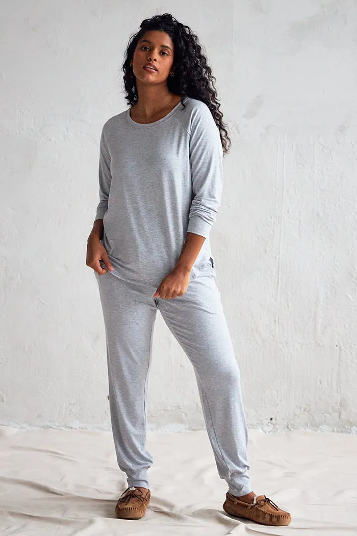 Relaxed Long Sleeve Top   Harem Pant