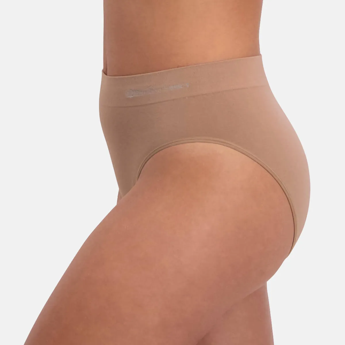 Seamless Full Briefs Belle (3-pack) - Tan