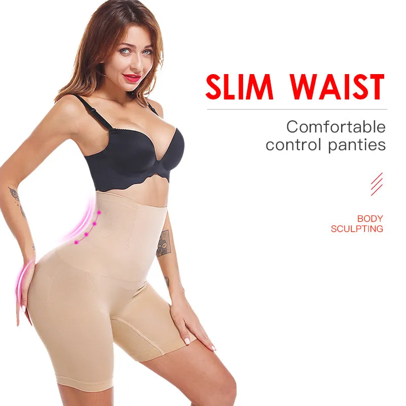 Seamless Women High Waist Slimming Tummy Control Knickers Pant