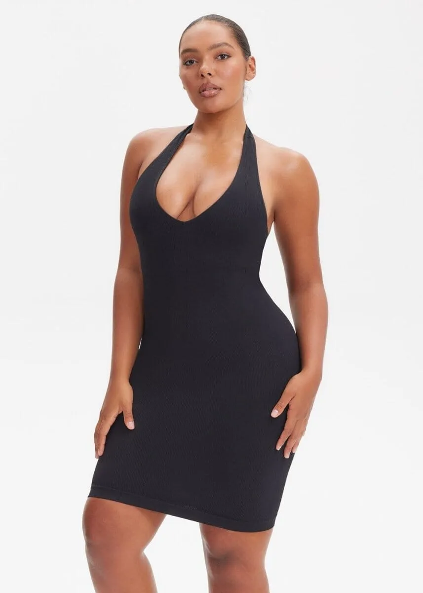 SnatchedKnit Halter Strap Dress