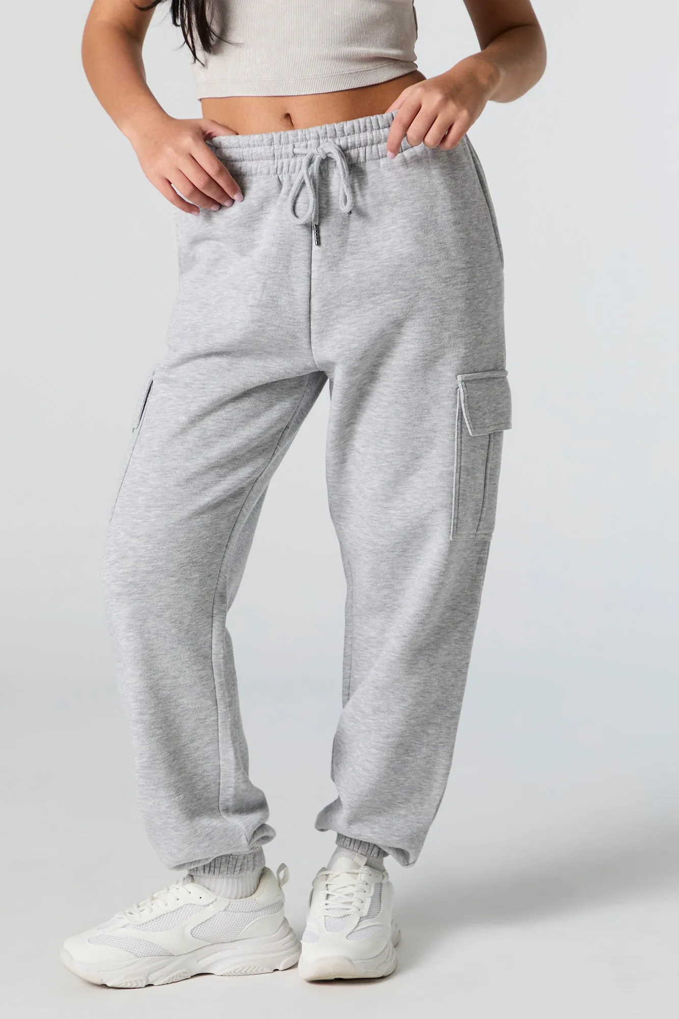 Soft Fleece Cargo Jogger