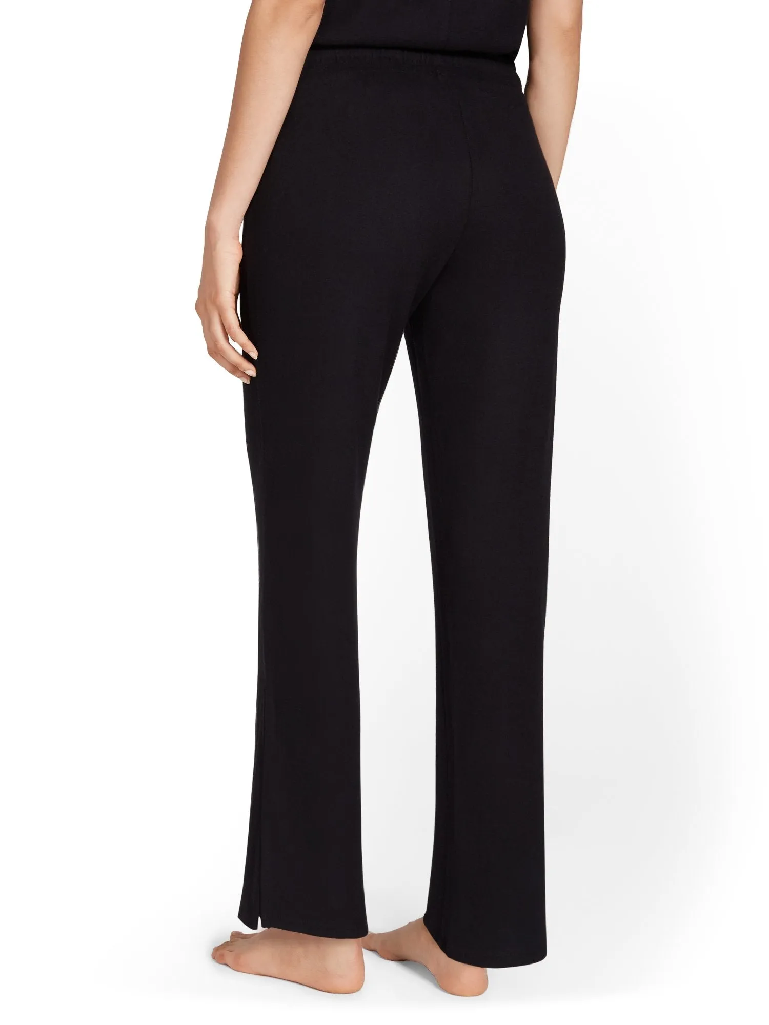 Super-Soft Knit Wide-Leg Pant