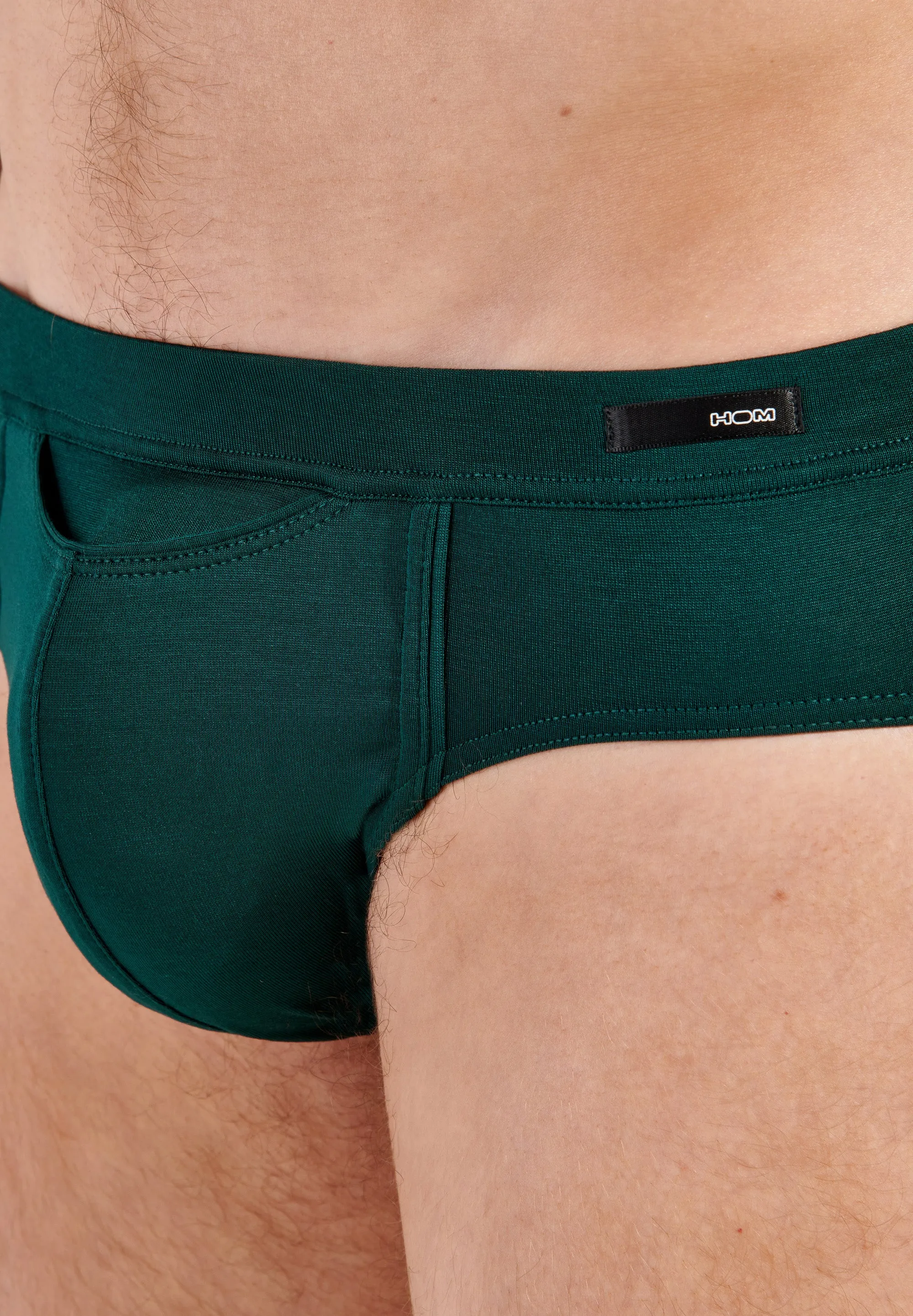 Tencel Soft Comfort Mini Briefs Ho1 | Dark Green 402464-00dg