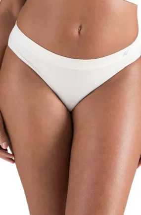 The TENCEL™ High Leg Brief White Sand