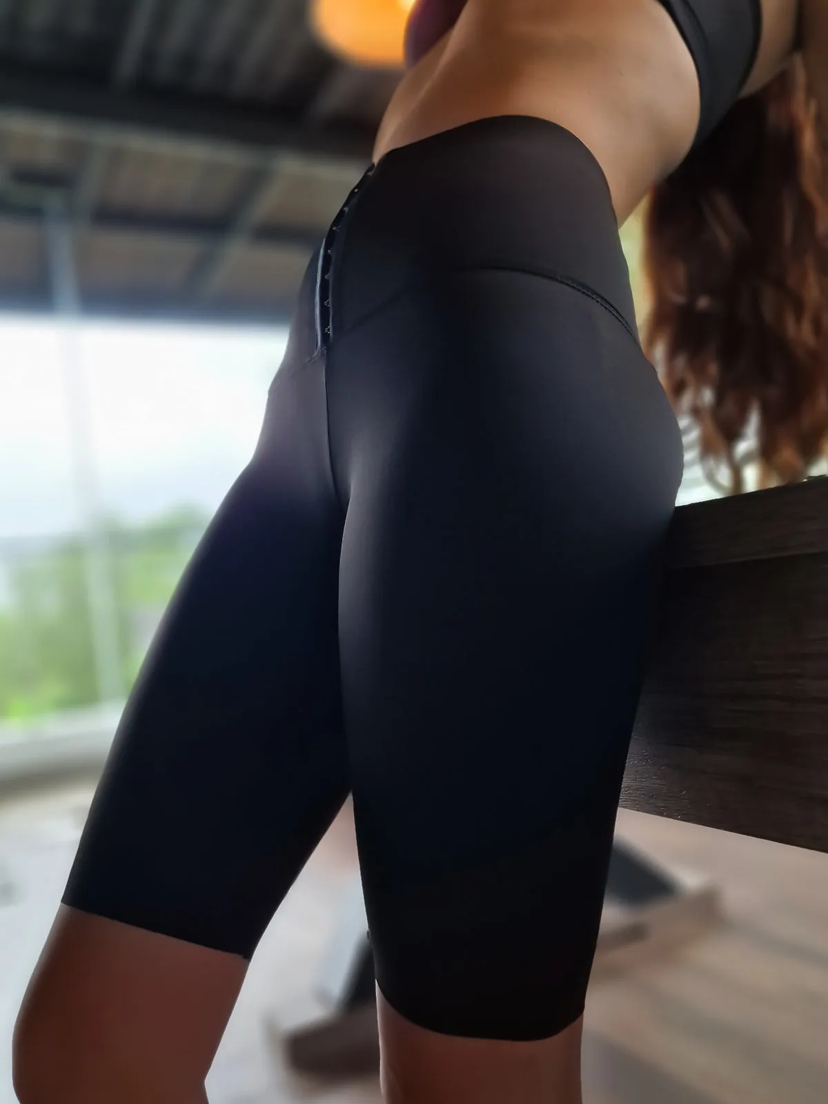 Tummy Control Fitness Legging Short