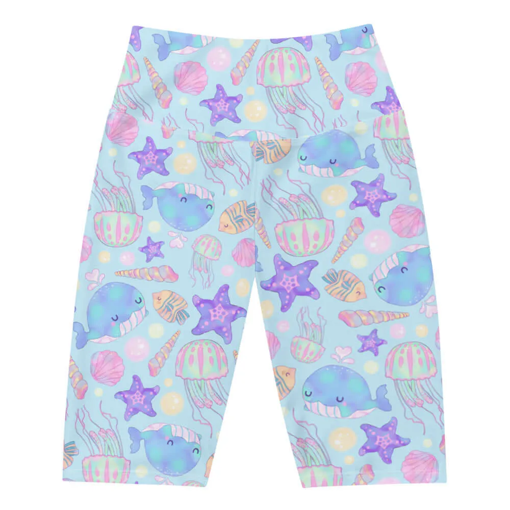 Under the Sea Biker Shorts