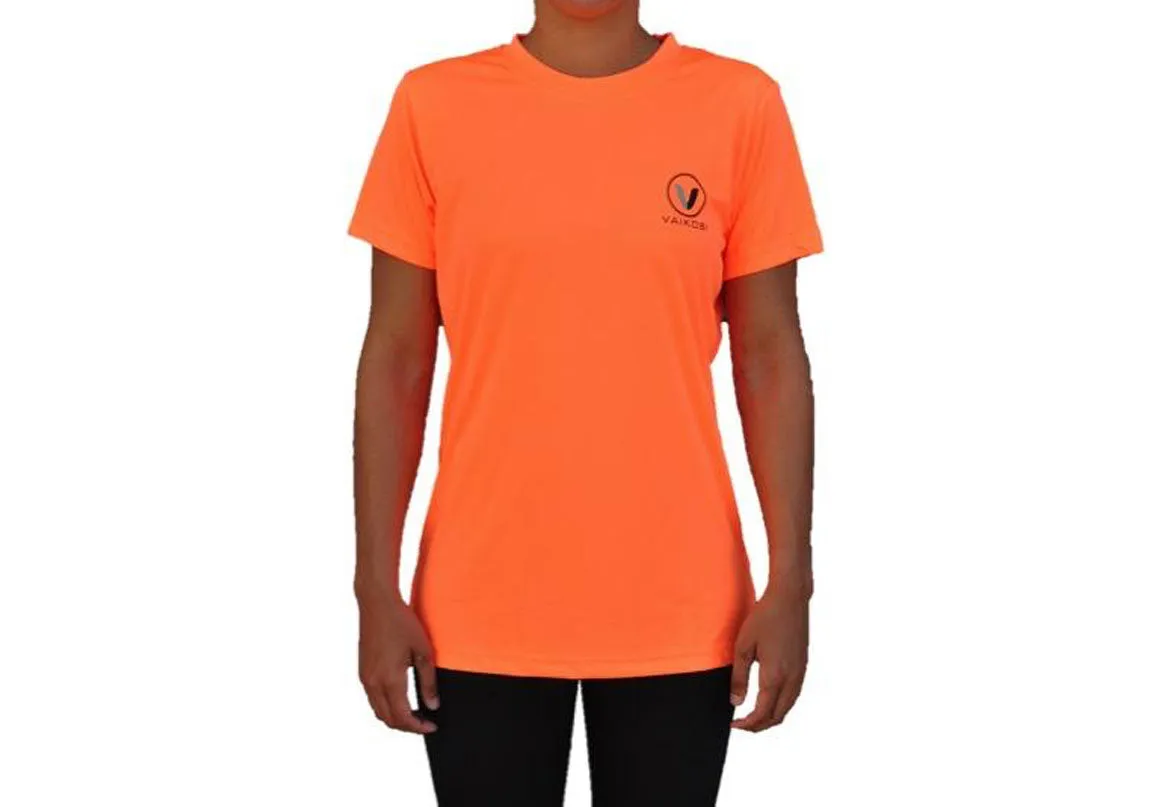 VAIKOBI VOcean S/S UV Unisex top - Fluro orange