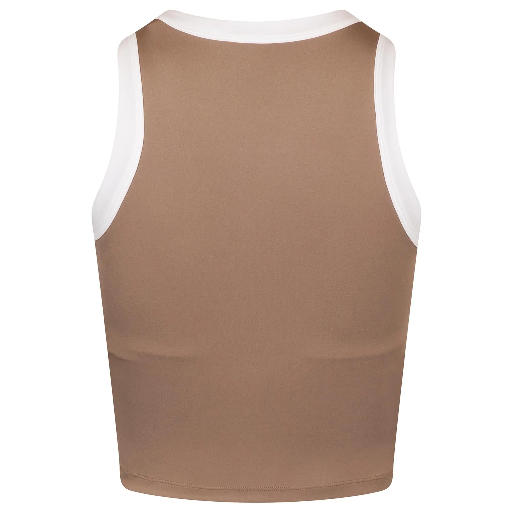 Womens Luna Crop Tank Clay - SU24