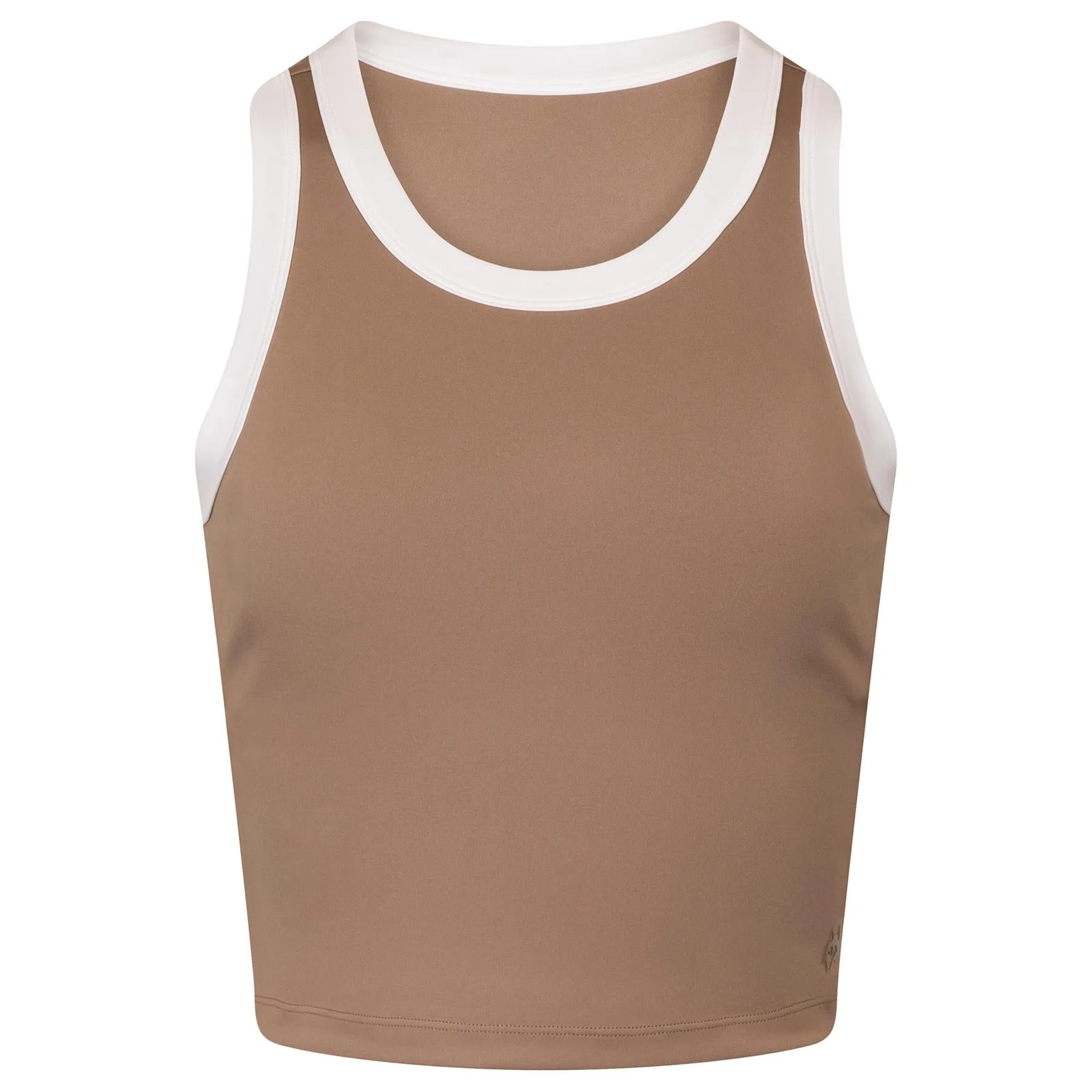 Womens Luna Crop Tank Clay - SU24